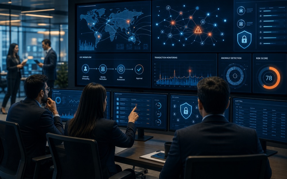 BFSI fraud and compliance AI visual